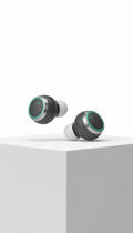 Noise-cancelling earbuds with seamless pairing