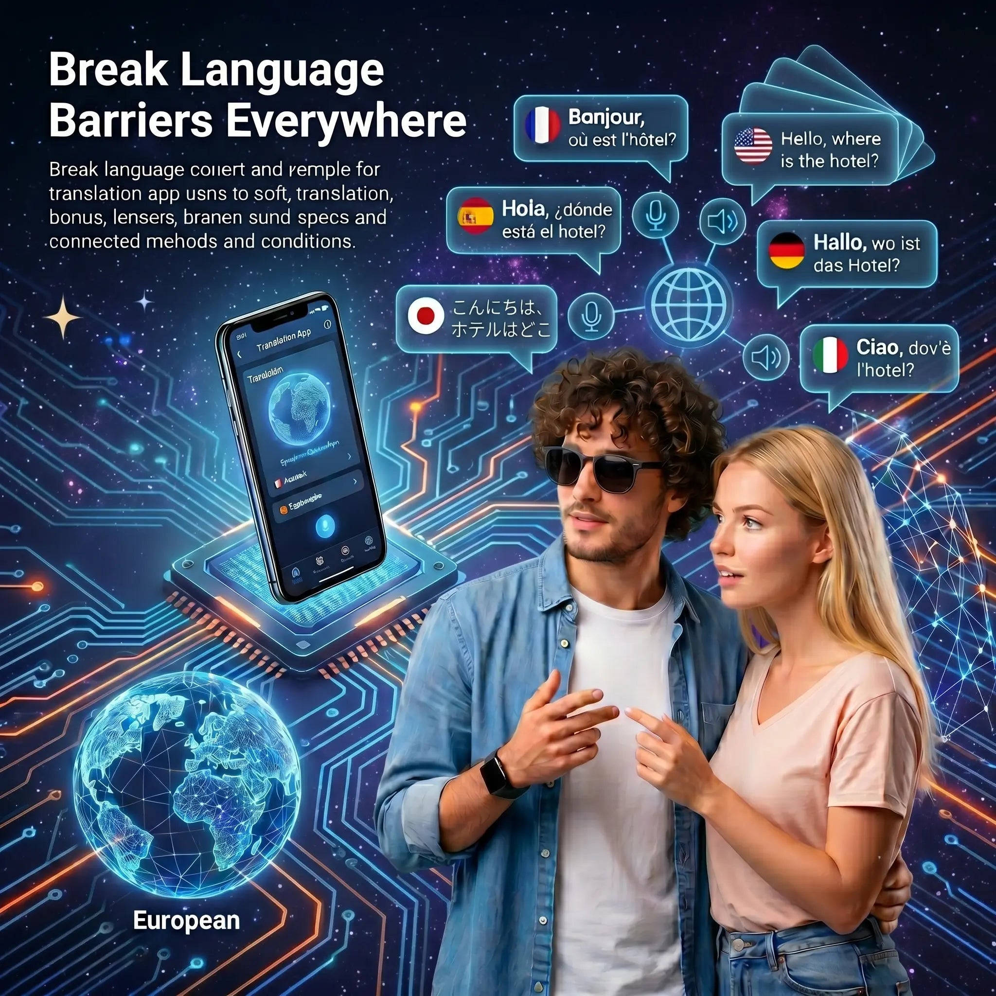 Smart AI Glasses with 8MP HD POV Camera - Button Touch Adjustment, Hands-Free Photography, Real-Time Multi-Language Translation, Bluetooth Wireless Video Recording, Portable Wearable - Ideal for Vlog,Travel, Outdoor,Sport, Father'S Day Gift